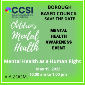Children's Mental Health Awareness Event